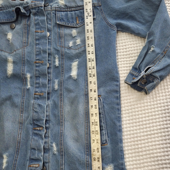 Embroidered Jean Jacket - Picture 3 of 9